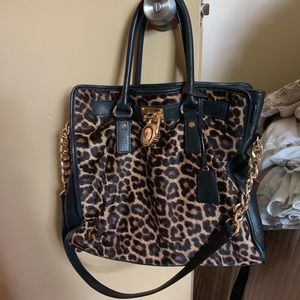 Michael kors cheetah fur purse!